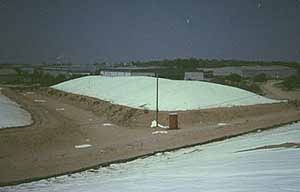 The bunker overliner is supplied as pre-welded sheets